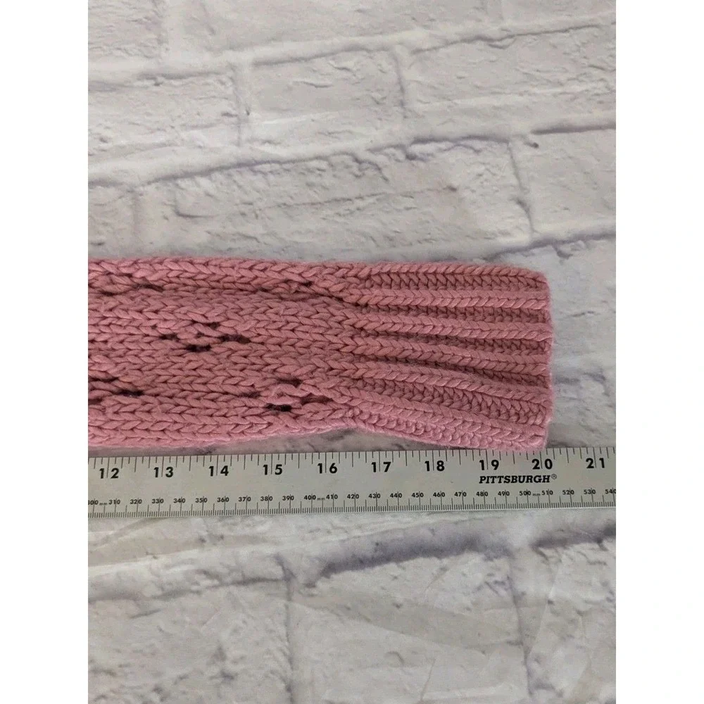 Y2K Bebe Fairy Pink tie-front cardigan‎ ballet core coquette shrug Jrs Med - Picture 8 of 10